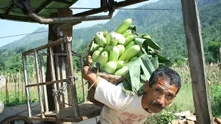 Gravity Goods Ropeway in Nepal