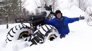 ТРОЕПЕД на колёсах от УРАЛа. Первый выезд!