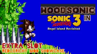 Sonic 3 A.I.R Mod Showcase - Extra Slot Wood Sonic In Sonic 3 A.I.R