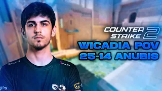 CS2 POV EF Wicadia 25-14 (Anubis) | Counter-Strike 2 FPL Faceit