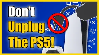 What Happens when you Unplug your PS5 when your not suppose to! (Warning! Don't Try this)