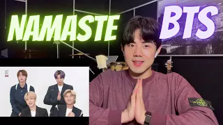 (SUB) BTS ft. Sakshma Srivastav | KOREAN REACTION