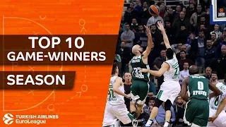 2017-18 Turkish Airlines EuroLeague: Top 10 game-winners!