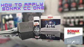 How to apply SONAX CC ONE Hybrid Coating | Beading test | Unboxing Kit