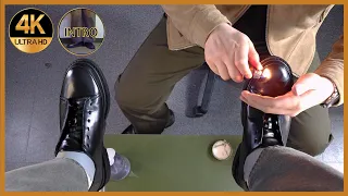 수면&휴식 슈샤인ASMR!Relaxing ASMR Shoe Shine: Black Leather Sneakers Polishing Sounds for Sleep&Relaxation