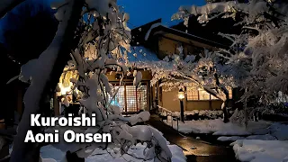 Aoni Onsen, Aomori, Japan: Snow-Covered Hot Springs, No Electricity, No Phone!