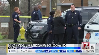 Deadly officer-involved shooting at Charlotte Burger King