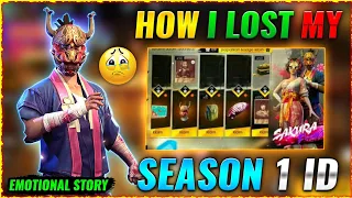 HOW I LOST S1 ELITE PASS ID 🥺😭-  FREE FIRE STORY TIME | Gaming With Raahim