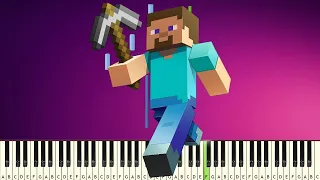 Minecraft - Danny C418 - PIANO TUTORIAL