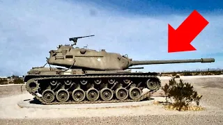 The Too-big-for-combat US Monster Tank with the 120-Millimeter Gun