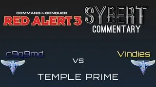 c9q9md[A] vs Vindies[A] - Temple Prime - Red Alert 3