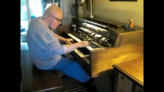 Mike Reed plays "Music to watch Girls by" on his Hammond Organ