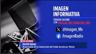 Xóchitl Gálvez en entrevista con Pascal Beltrán del Río para  @ImagenRadioLive l 08/09/23