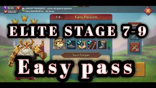Chapter 7 - [Elite Stage 7-9] By Heros level 59 - Lords Mobile | Happy4ever