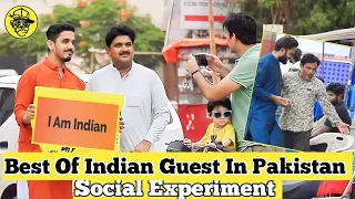 Best Of Indian Guest In Pakistan Social Experiment || Crazy Cam TV