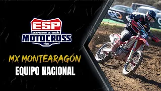 Campeonato de España de Motocross. Equipo Nacional Montearagón 2023