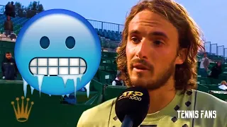 Stefanos Tsitsipas "It was COLD on court..." - Monte Carlo 2022 (HD)