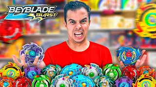 COMPREI TODAS AS BEYBLADES DO SHOPPING!