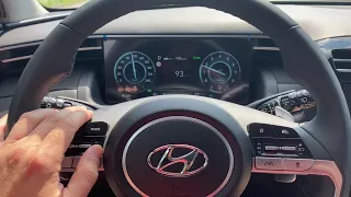 Новый Hyundai Tucson 2021 Гибрид / Hybrid. Адаптивный круиз. Трасса