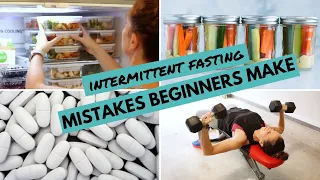 9 BIGGEST Intermittent Fasting MISTAKES Beginners Make (And How To Avoid Them!)