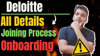Deloitte Onboarding Process After Selection | Offer Letter | Background Verification | Deloitte 2023