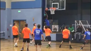 (ENTERTAINING) Men’s Basketball League Semifinals Game Half 1 (WATCH TILL END)