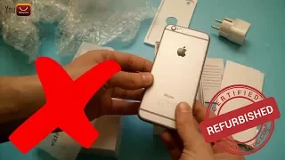 Распаковка iphone 6 с AliExpress.  Снова попал на плохого продавца!