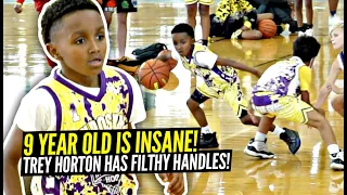 9 Year Old Trey Horton Has INSANE HANDLES!! Only In 3rd Grade & Has Game BEYOND HIS YEARS!