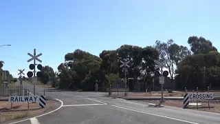 Paschendale Avenue Level Crossing, Merbein West, Victoria, Australia