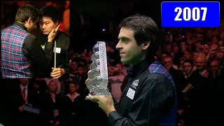 Ronnie O'Sullivan! Snooker Masters 2007. The way to the seven Masters titles