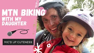 Mountain Biking With My 4 Year Old Daughter | Fun Father Daughter Activity