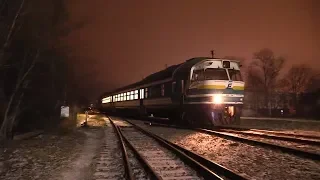 Дизель-поезд ДР1А-232/242 в депо Таллин-Вяйке / DR1A-232/242 at Tallinn-Väike depot