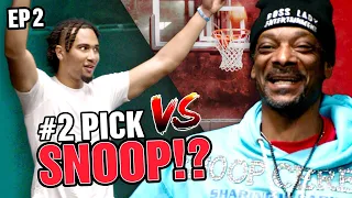 "QUIT PLAYING!" #2 Pick CJ Stroud Hoops With SNOOP DOGG! Bijan Robinson Links With LEGENDARY Trainer