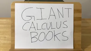 4 Giant Calculus Books That Roamed The Earth