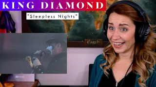 King Diamond "Sleepless Nights" REACTION & ANALYSIS by Vocal Coach / Opera Singer