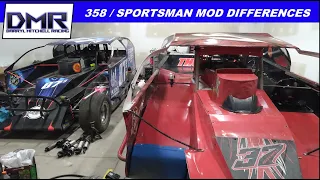 The differences in a 358 modified and sportsman crate modified. DIRTcar northeast style.