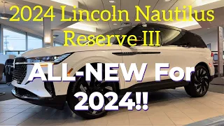 2024 Lincoln Nautilus Reserve III