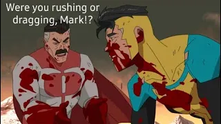 Invincible, but Mark was rushing and dragging