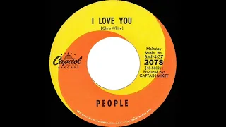 1968 HITS ARCHIVE: I Love You - People (mono 45)