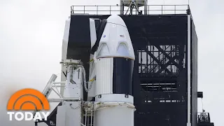 NASA And SpaceX Gear Up For 2nd Rocket Launch Attempt | TODAY