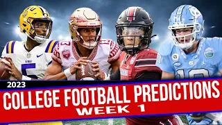 College Football Predictions Week 1