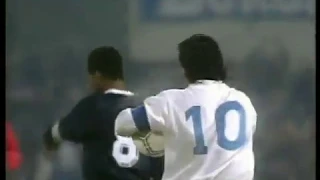 29 - (05) - Bordeaux - Napoli 0-1 | Uefa Cup 1988-89 | round of  16 | first match | Maradona played.
