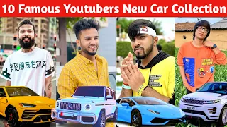 10 Famous Youtubers New Car Collection | UK07 Rider, Sourav Joshi Vlogs, Elvish Yadav, Techno Gamerz