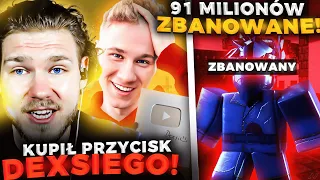 TOBIASZ ZDOBYŁ PRZYCISK DEXSIEGO!!! (BANY W ROBLOX, WYCIEK PANDABUY)