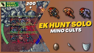 TIBIA: EK HUNT SOLO #21 (MINO CULTS)