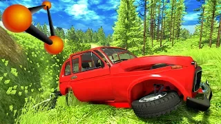 ПОСЛЕДНИЙ ПРЫЖОК. НИВА НЕ СПРАВИЛАСЬ | BeamNG.drive