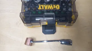 Набор Dewalt DT71516-QZ  доработка мини-трещотки. #edc