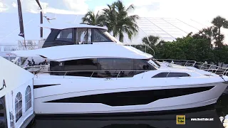 2022 Aquila 70 Luxury Power Catamaran - Walkaround Tour - 2021 Fort Lauderdale Boat Show