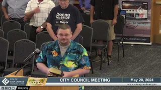 City Council Regular Meeting | May 20, 2024