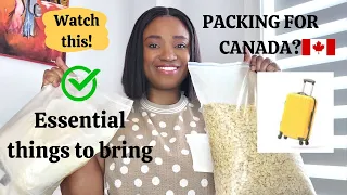CANADA RELOCATION PACKING LIST | KEY ITEMS for a Successful Move.